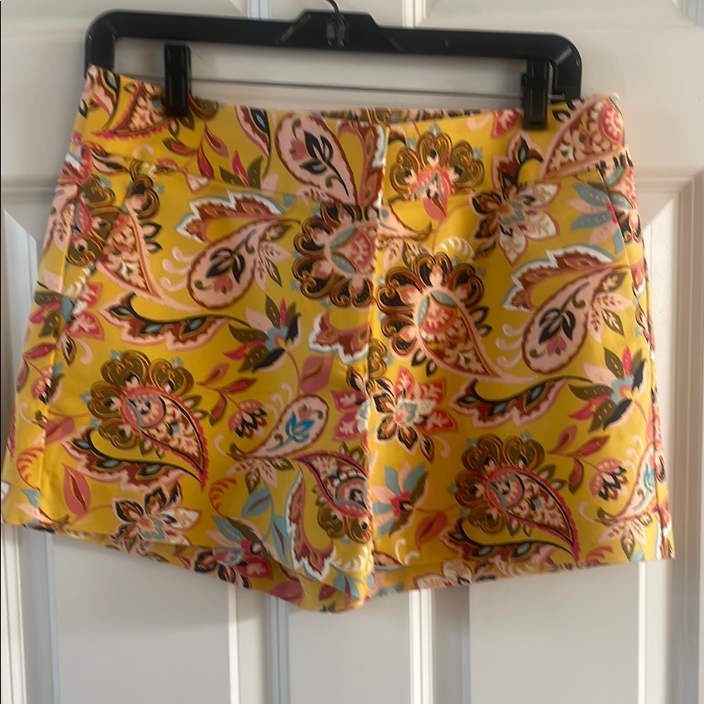 LOFT Floral Paisley shorts